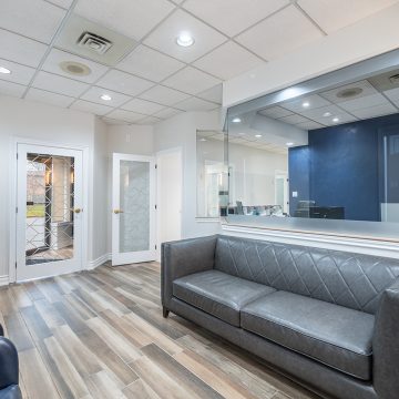 Neat and clean waiting area at Dr Patel Dentistry